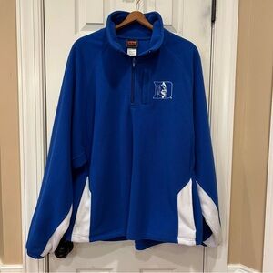 Vintage Duke Fleece Zip Up Jacket Embroidered Logo Men’s Large